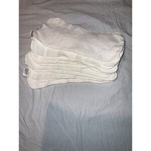 6 SIZE L baby kicks Double layer hemp cloth diaper insert doubler